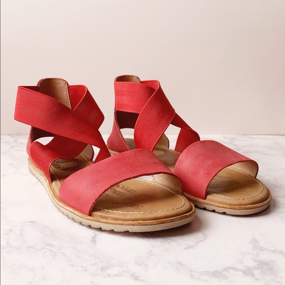 Sorel Ella Sandal Red